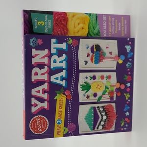 NWT Klutz yarn art kit